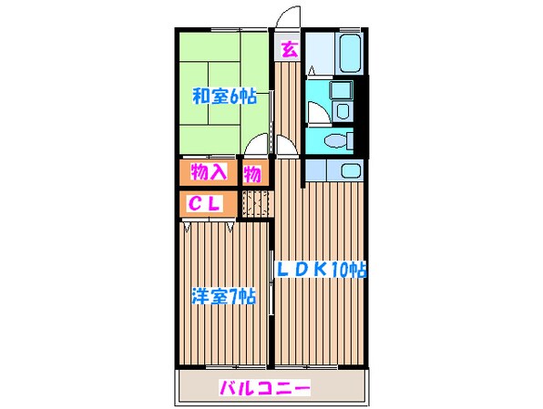 ルミコートＴの物件間取画像